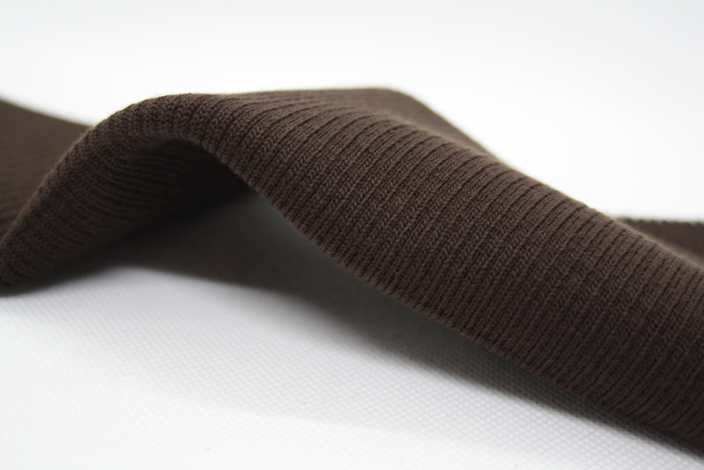 Bord côte marron, Acrylique + élasthanne