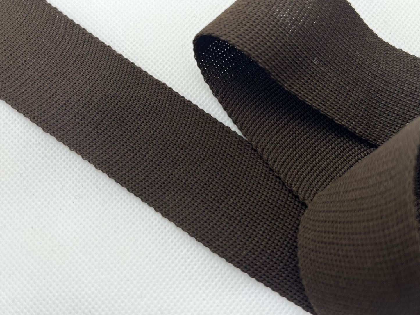 Ruban maille marron (lot 5m)