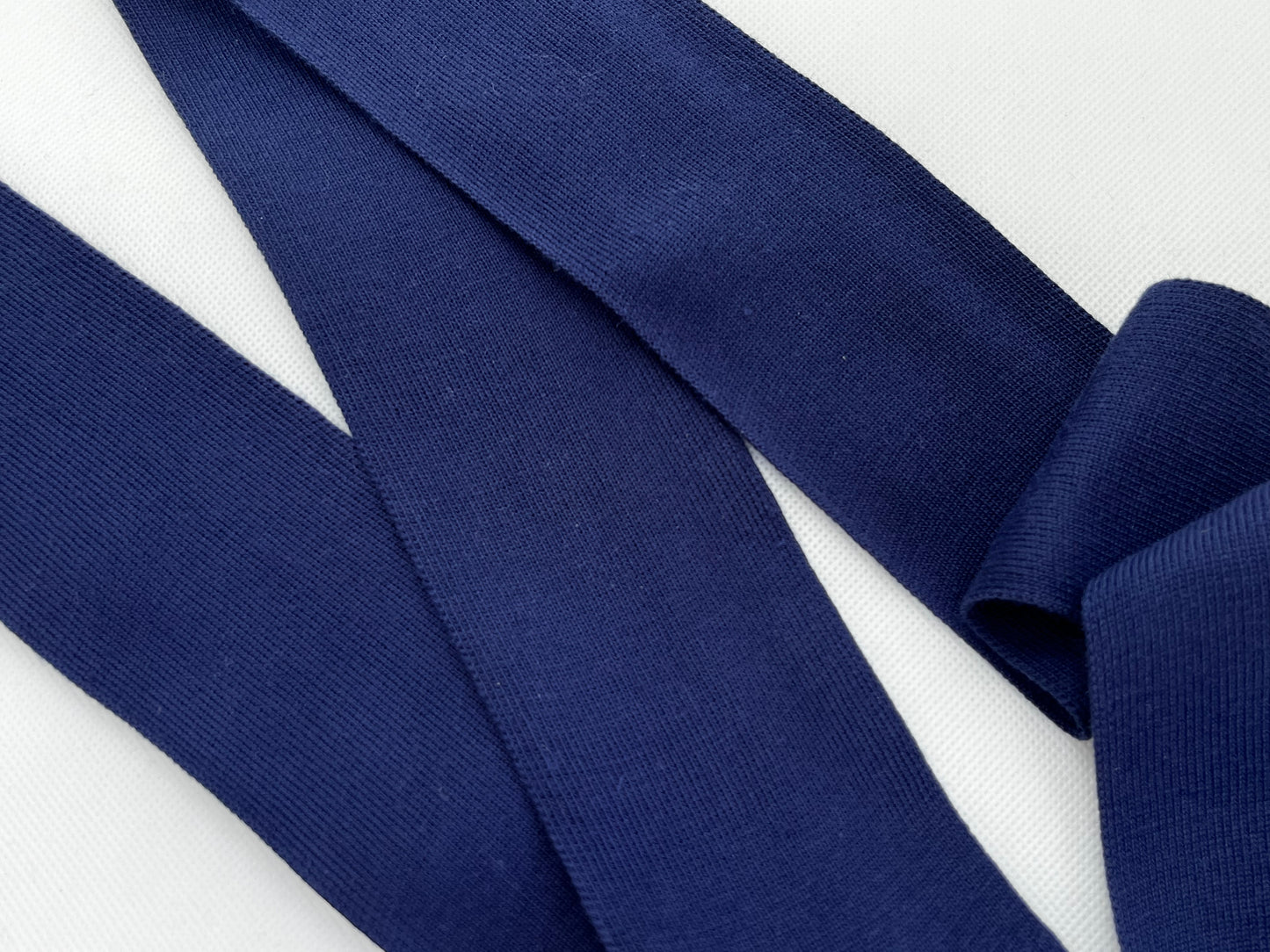 Ruban maille bleu acrylique (lot 5m)