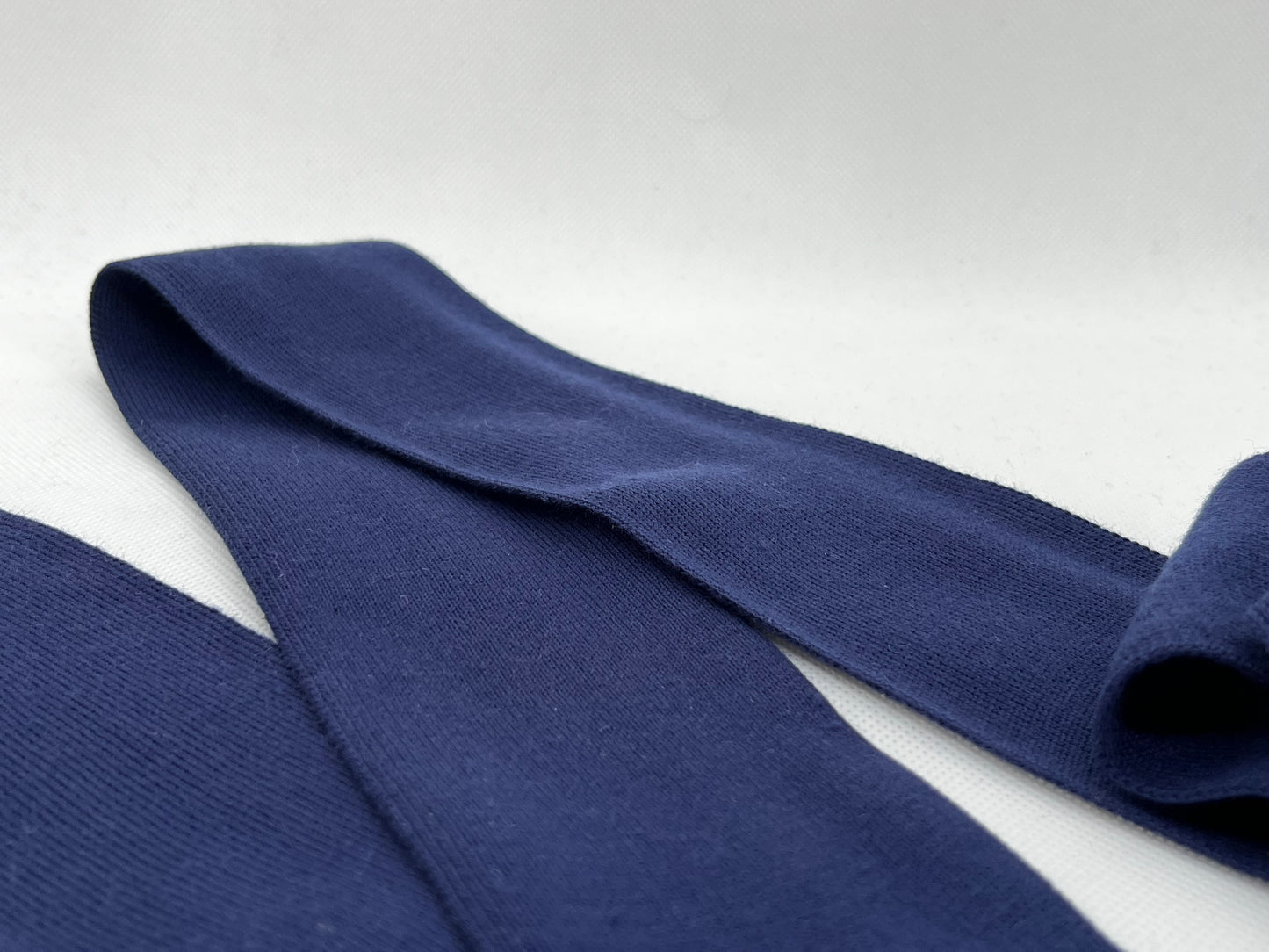 Ruban maille bleu acrylique (lot 5m)