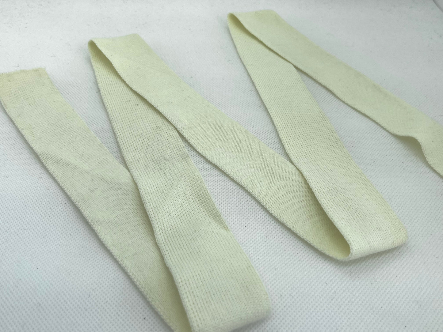 Ruban maille blanc (lot 5m)