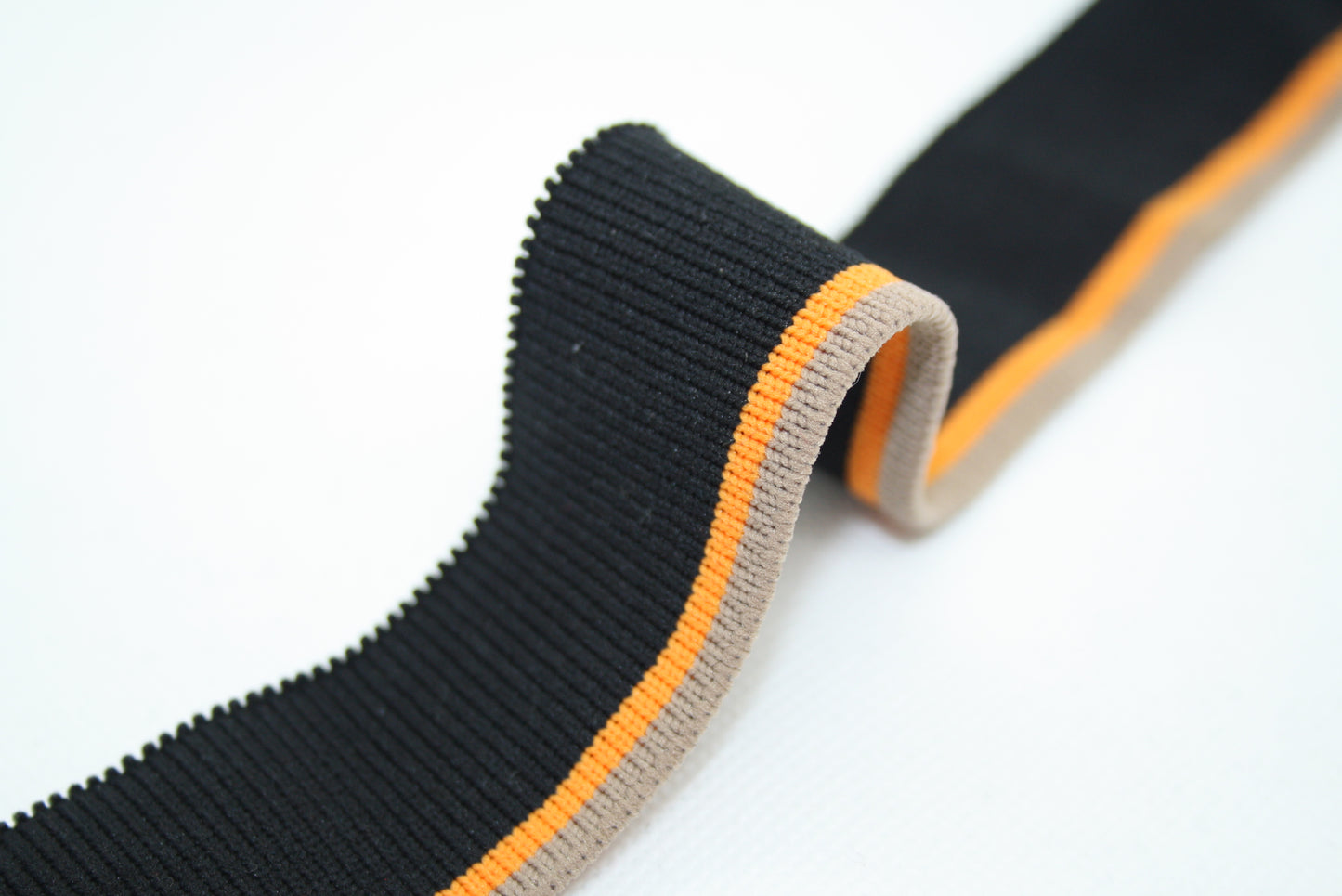 Bord-cote raye en polyamide elasthanne