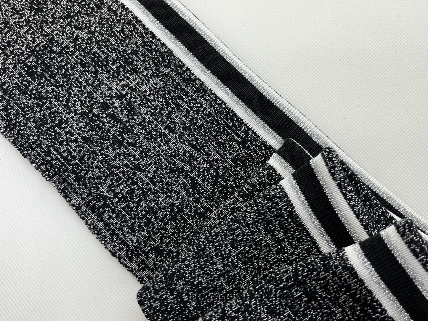 Bord-côte chiné (viscose)