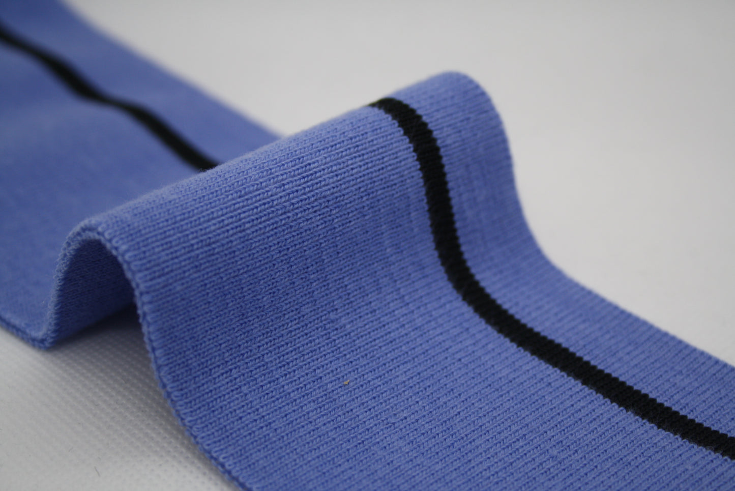 Bord-côte bleu, rayure de couleur