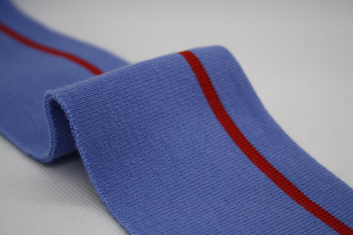 Bord-côte bleu, rayure de couleur