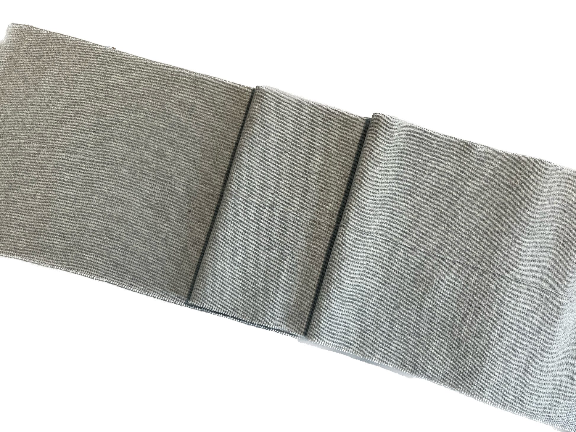 Bord-côte gris coton