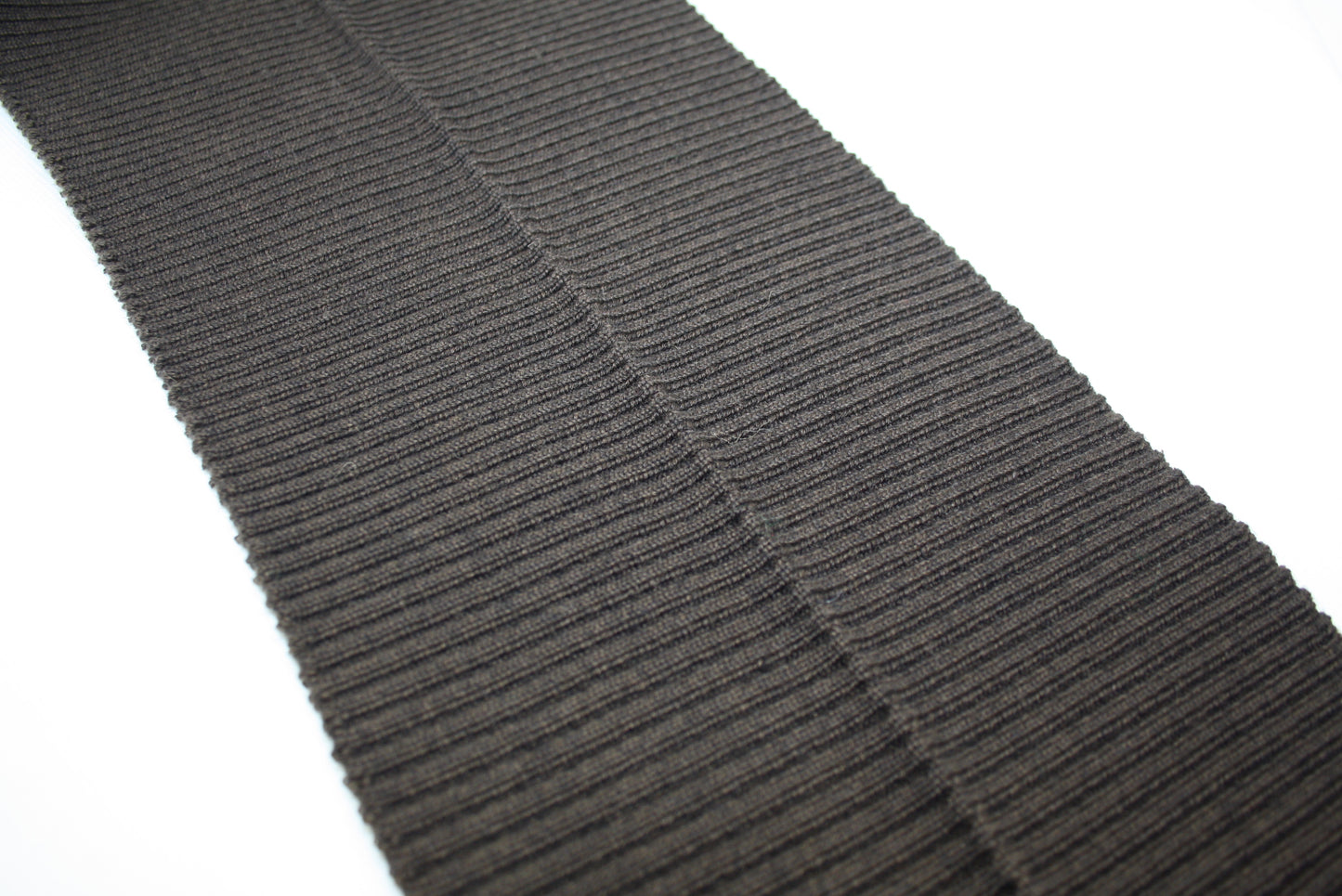 Bord cote acrylique laine elasthanne marron cote 2/1