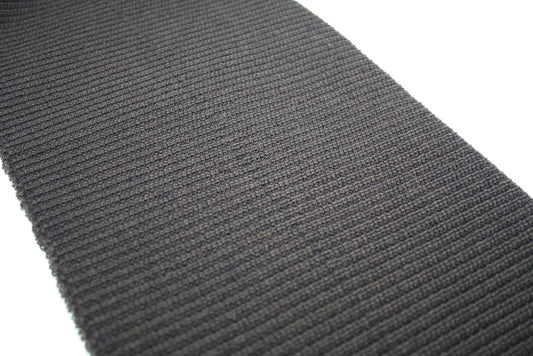 Bord cote marron en acrylique laine elasthanne cote quadrillee