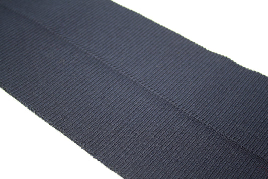 Bord-côte bleu marine en acrylique laine elasthanne cote 2/1