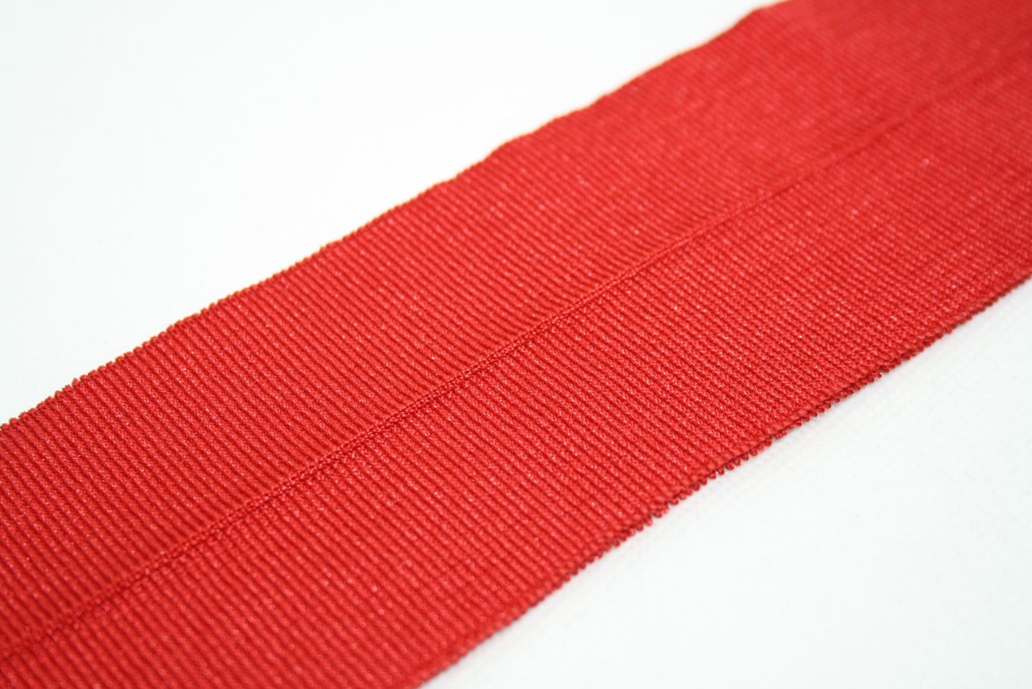 Bord-cote en polyester brillant et elasthanne cote 1/1