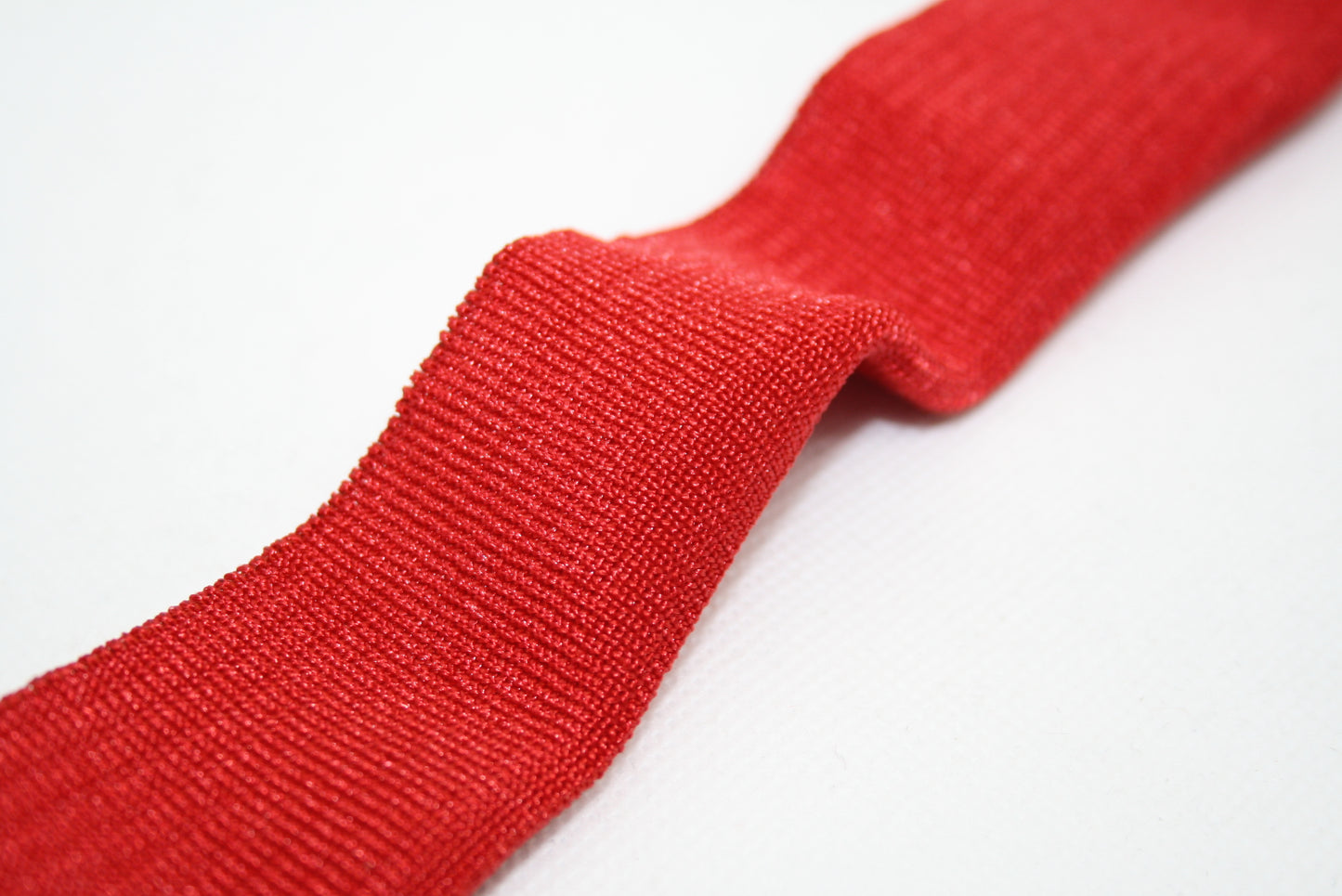 Bord-cote en polyester brillant et elasthanne cote 1/1