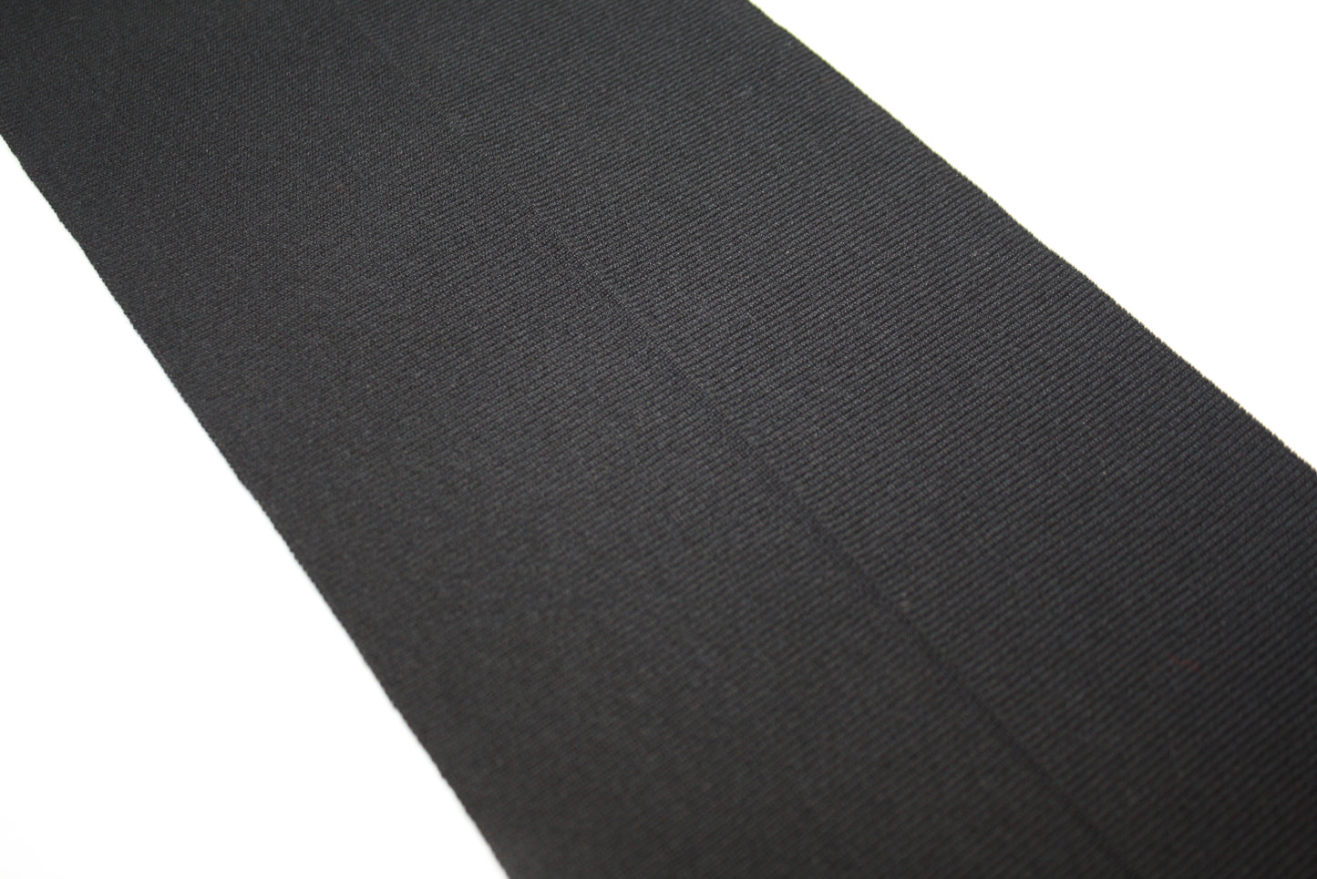 BORD-CÔTE NOIR Viscose + Élasthanne côte 1/1