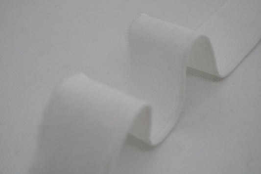 Bord-cote blanc en polyester brillant cote 1/1