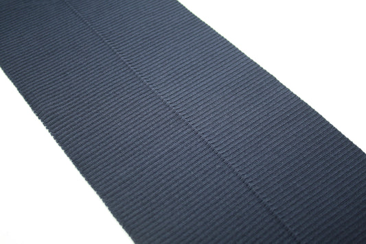 Bord-cote bleu marine en coton et elasthanne cote 2/1