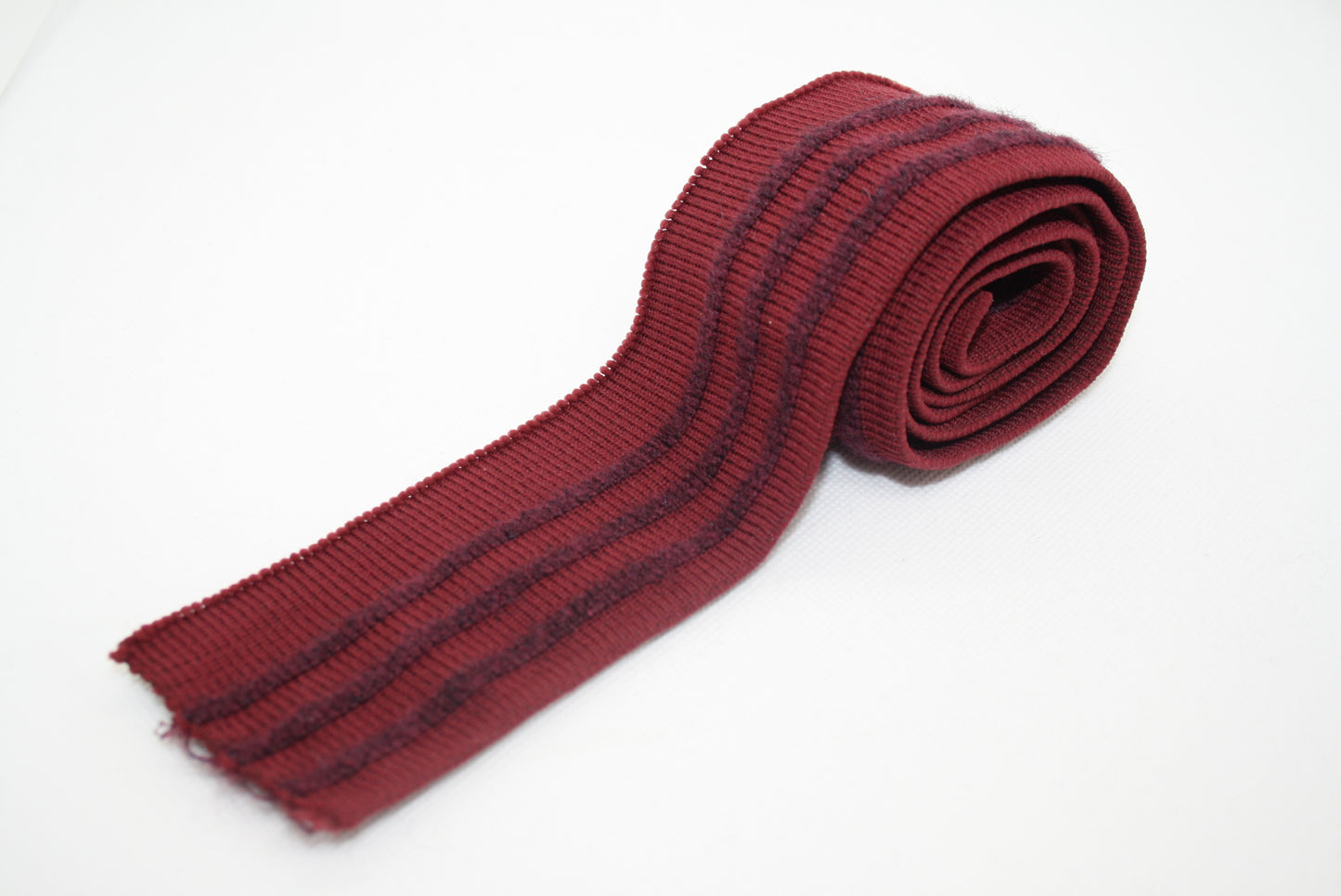Bord-cote raye en polyamide et elasthanne cote 1/1