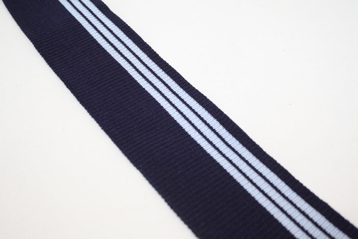 Bord-cote raye en viscose elasthanne cote 2/1