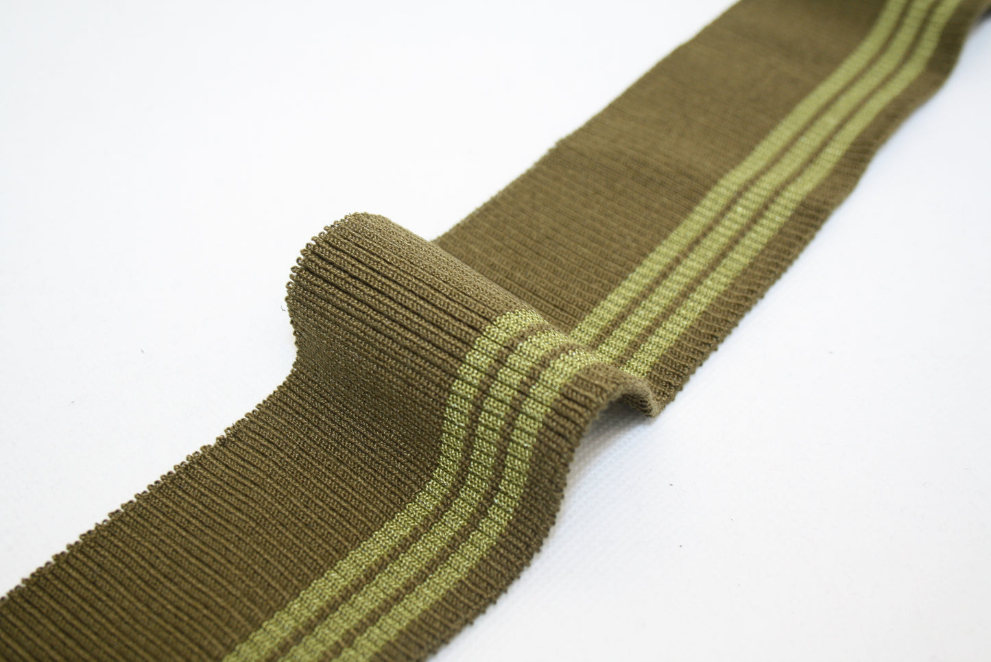 Bord-cote raye en viscose elasthanne cote 2/1