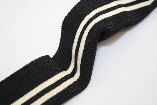 Bord-cote raye en polyester brillant et EAPA en cote 2/1