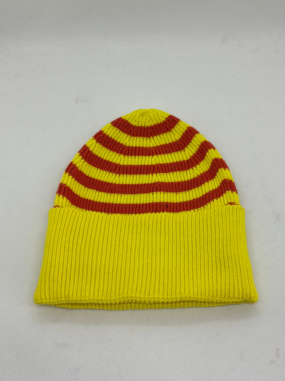 Bonnet rayé en coton