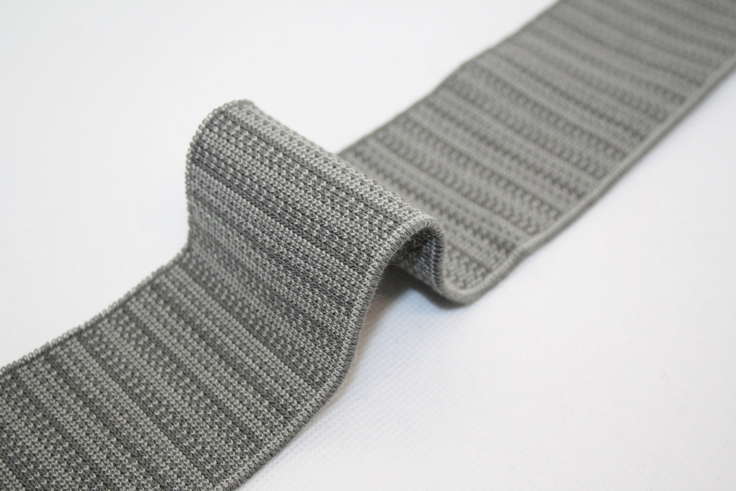 Bord-cote bicolore avec effet zip en coton et elasthanne cote 1/1