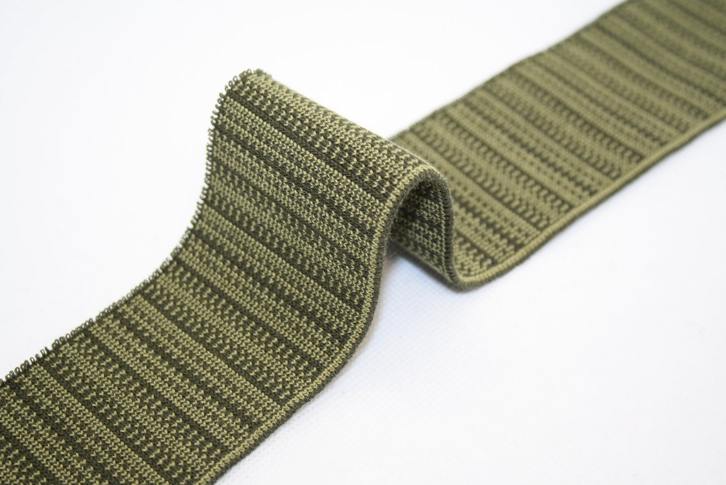 Bord-cote bicolore avec effet zip en coton et elasthanne cote 1/1