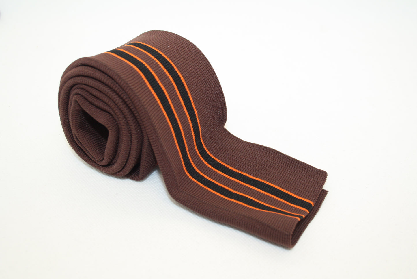 Bord-cote raye en polyamide et elasthanne cote 1/1