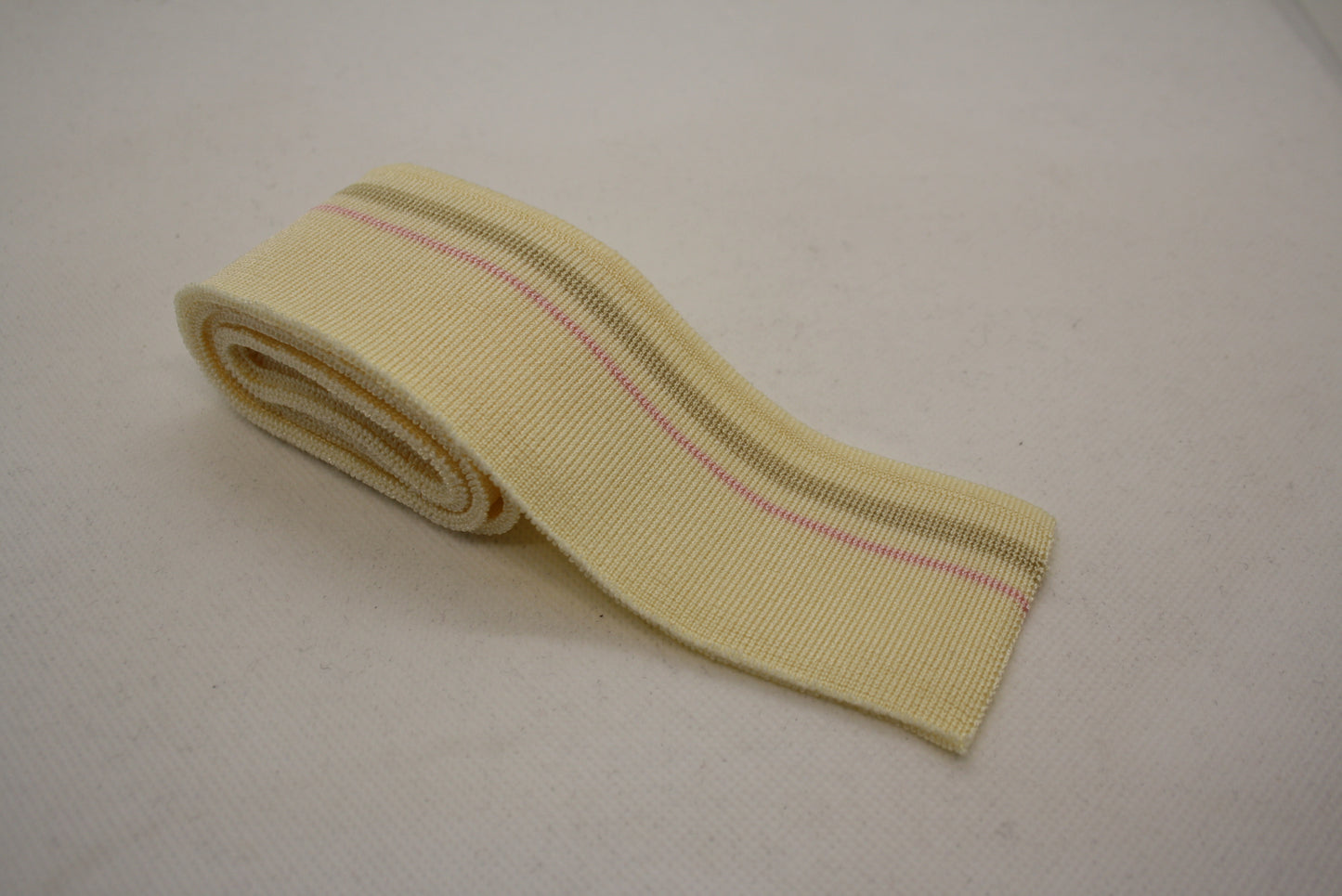 Bord-cote raye en polyester brillant cote 1/1