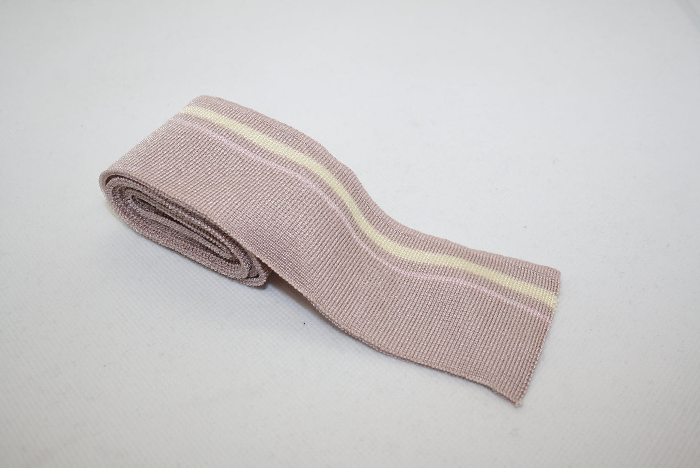 Bord-cote raye en polyester brillant cote 1/1