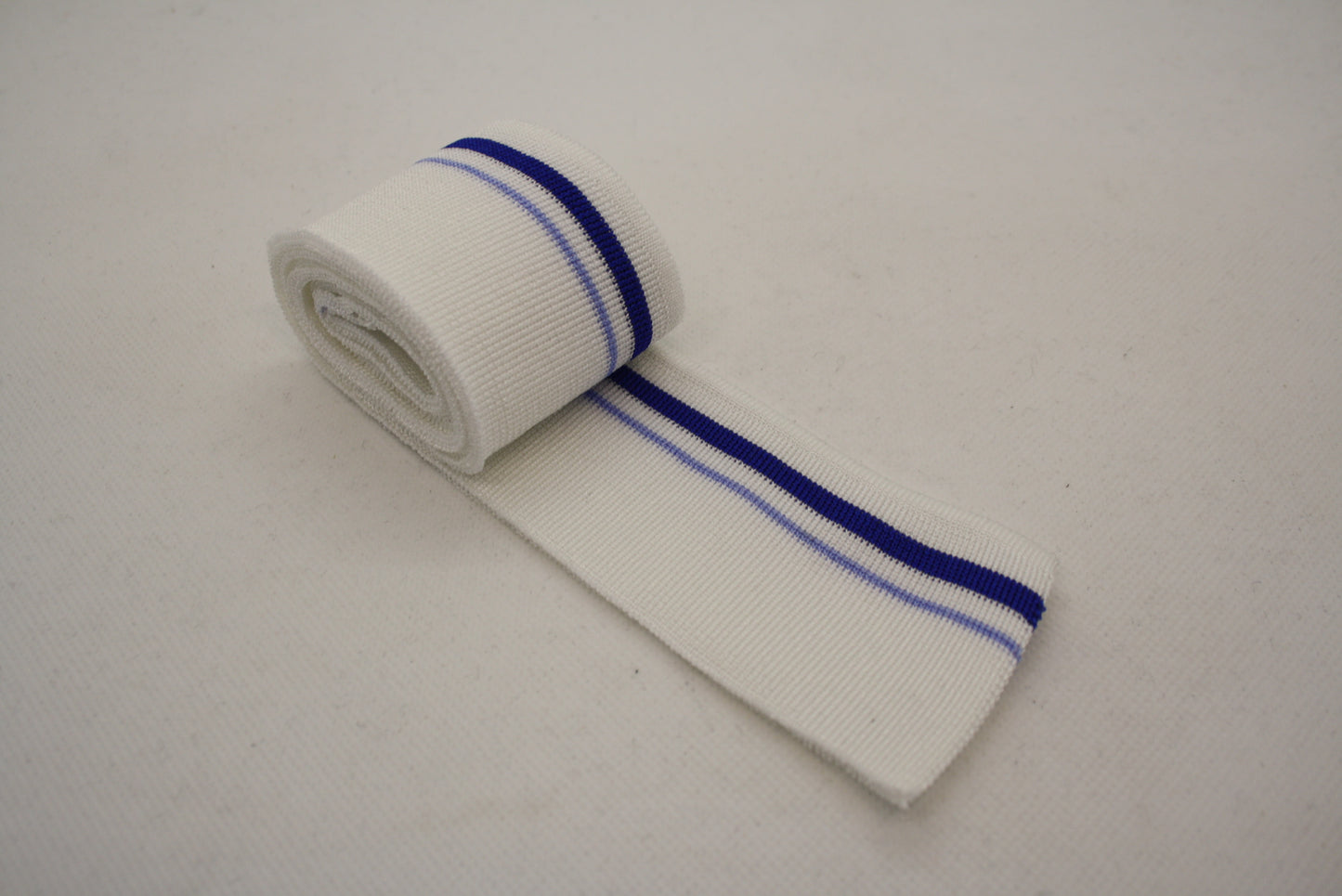 Bord-cote raye en polyester brillant cote 1/1