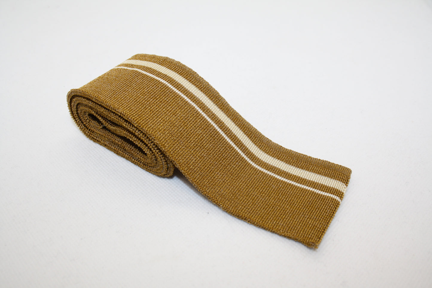 Bord-cote raye en polyester brillant cote 1/1