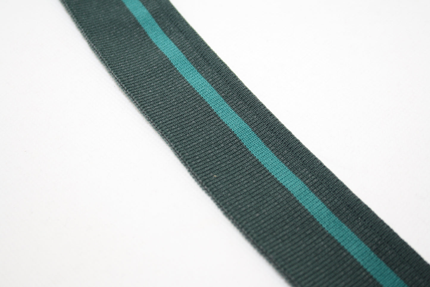 Bord-cote raye en polyamide et elasthanne cote 1/1