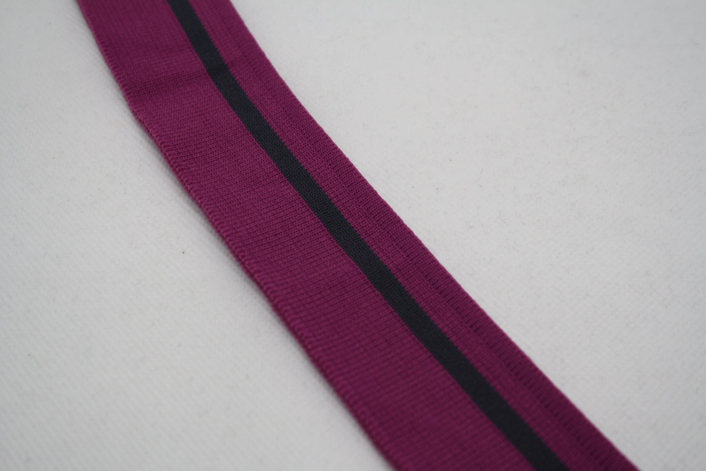 Bord-cote raye en polyamide et elasthanne cote 1/1